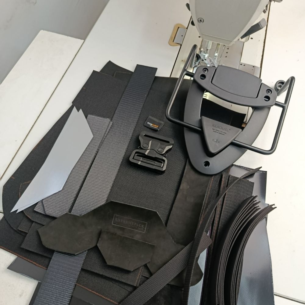 Materials and components for small batch manufacturing of technical textile products